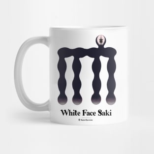 Bold monkey print "white face saki" Mug